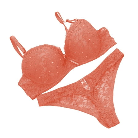 HoWD Sexy Women Lace Rhinestone Underwear Set Push Up Bra Brassiere Thongs G-string
HoWD Sexy Women Lace Rhinestone Underwear Set Push Up Bra Brassiere Thongs G-string