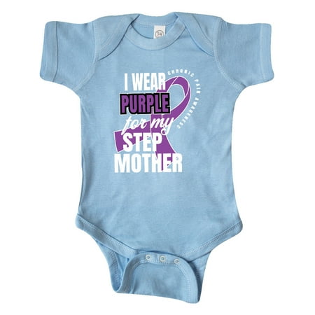 Inktastic Chronic Pain I Wear Purple For My Step Mother Gift Baby Boy or Baby Girl Bodysuit
Inktastic Chronic Pain I Wear Purple For My Step Mother Gift Baby Boy or Baby Girl Bodysuit