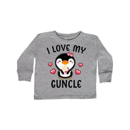 Inktastic I Love My Guncle with Cute Penguin and Hearts Gift Toddler Toddler Girl Long Sleeve T-Shirt
Inktastic I Love My Guncle with Cute Penguin and Hearts Gift Toddler Toddler Girl Long Sleeve T-Shirt