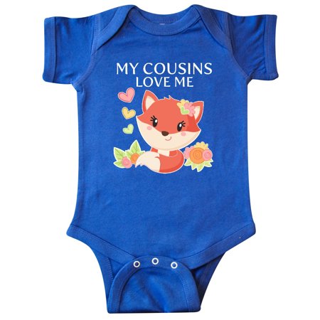 Inktastic My Cousins Love Me- Little Fox Gift Baby Boy or Baby Girl Bodysuit
Inktastic My Cousins Love Me- Little Fox Gift Baby Boy or Baby Girl Bodysuit