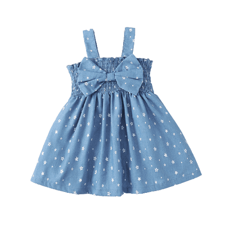 Kucnuzki 12 Months Baby Girls Summer Dress Causal Dress 18 Months Sling Star Prints Bowknot Pattern Sleeveless Dress Blue
Kucnuzki 12 Months Baby Girls Summer Dress Causal Dress 18 Months Sling Star Prints Bowknot Pattern Sleeveless Dress Blue