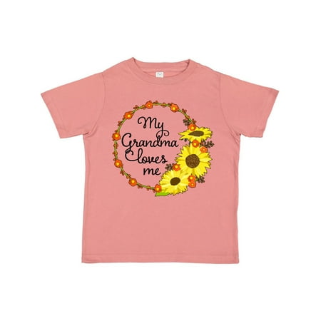 Inktastic My Grandma Loves Me with Sunflower Wreath Gift Toddler Boy or Toddler Girl T-Shirt
Inktastic My Grandma Loves Me with Sunflower Wreath Gift Toddler Boy or Toddler Girl T-Shirt