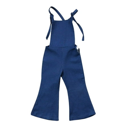 Musuos Baby Girls Denim Strap Flare Pants Sleeveless Backless Jeans Jumpsuit Blue Trousers
Musuos Baby Girls Denim Strap Flare Pants Sleeveless Backless Jeans Jumpsuit Blue Trousers