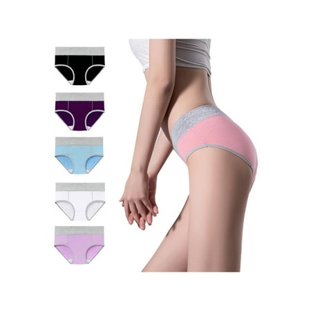Niuer Ladies Comfy Hipster Thongs Women Seamless Lingerie Invisibles Home Spliced Stretch Underwear Black+Dark Purple+Light Blue+White+Purple XL
Niuer Ladies Comfy Hipster Thongs Women Seamless Lingerie Invisibles Home Spliced Stretch Underwear Black+Dark Purple+Light Blue+White+Purple XL