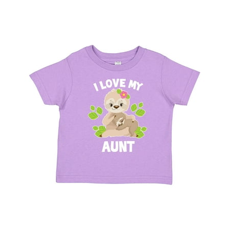 Inktastic Cute Sloth I Love My Aunt with Green Leaves Gift Toddler Boy or Toddler Girl T-Shirt
Inktastic Cute Sloth I Love My Aunt with Green Leaves Gift Toddler Boy or Toddler Girl T-Shirt