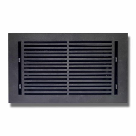 Cast Aluminum Floor Register Vent Covers with No Holes | Powder Coated Floor Vent Covers | Air Vent Covers for Floors Walls & Ceiling | Size 8 x 14 VR-109 | black-matte
Cast Aluminum Floor Register Vent Covers with No Holes | Powder Coated Floor Vent Covers | Air Vent Covers for Floors Walls & Ceiling | Size 8 x 14 VR-109 | black-matte