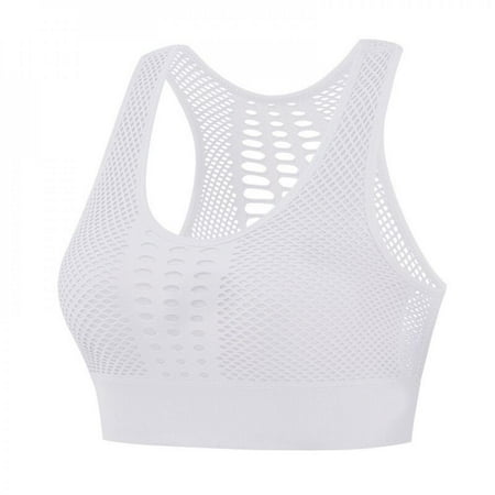 SweetCandy Sports Bra Women Yoga Running Workout Mesh Breathable Medium Supports Fitness Activity Bras Quick-Dry Compression Women Bras
SweetCandy Sports Bra Women Yoga Running Workout Mesh Breathable Medium Supports Fitness Activity Bras Quick-Dry Compression Women Bras