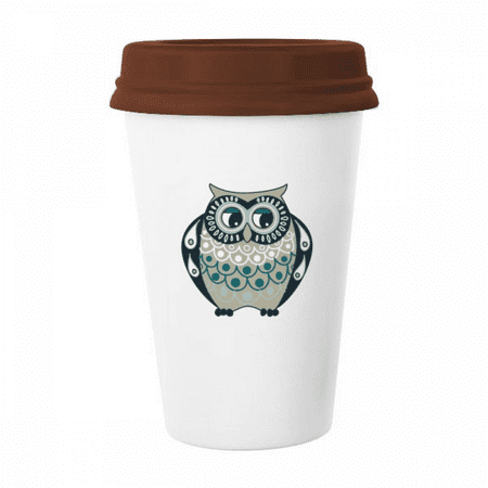 Flower Stripe Owl Art Deco Fashion Mug Coffee Drinking Glass Pottery Cerac Cup Lid
Flower Stripe Owl Art Deco Fashion Mug Coffee Drinking Glass Pottery Cerac Cup Lid