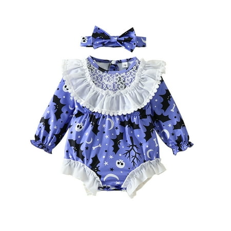 Frontwalk Baby Cute Pumpkin Print Bodysuit Long Sleeve Casual Playsuit Infant Buttons Autumn Romper Blue 90cm
Frontwalk Baby Cute Pumpkin Print Bodysuit Long Sleeve Casual Playsuit Infant Buttons Autumn Romper Blue 90cm