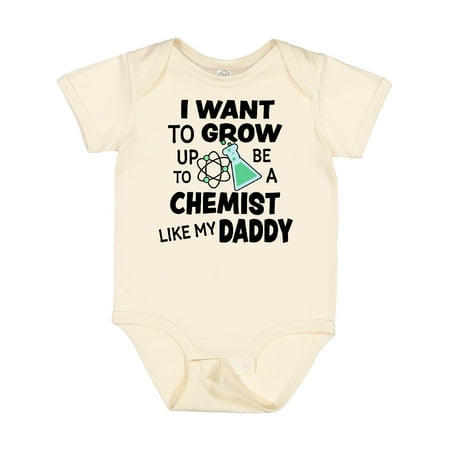 Inktastic I Want to Grow Up to Be a Chemist Like My Daddy Gift Baby Boy or Baby Girl Bodysuit
Inktastic I Want to Grow Up to Be a Chemist Like My Daddy Gift Baby Boy or Baby Girl Bodysuit