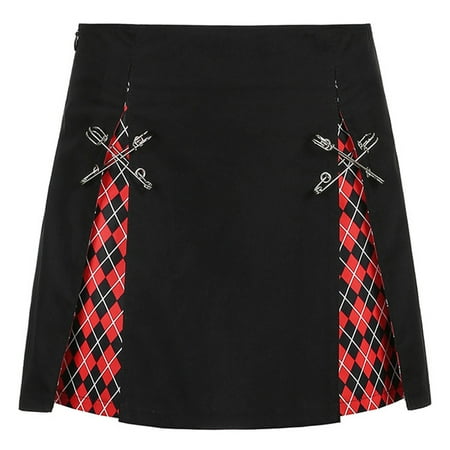 SIEYIO Women Gothic Black Velvet Bodycon Mini Skirt High Waist Split Hem Hook Eye Buckle A-Line Slim Fit Harajuku Streetwear
SIEYIO Women Gothic Black Velvet Bodycon Mini Skirt High Waist Split Hem Hook Eye Buckle A-Line Slim Fit Harajuku Streetwear