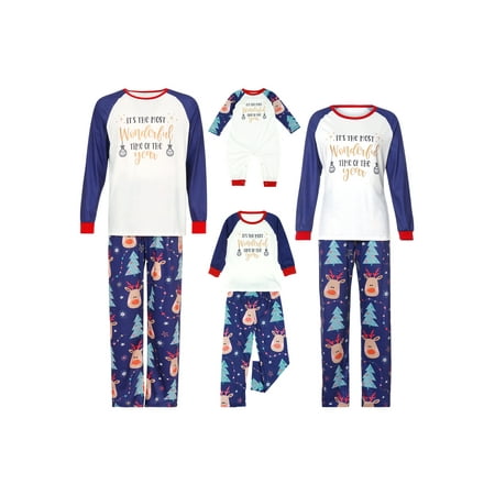 EYIIYE Christmas Family Matching Pajamas Set Cute Santa Print Tops and Pants Sleepwear Loungewear Holiday PJS Set for Adults Kids
EYIIYE Christmas Family Matching Pajamas Set Cute Santa Print Tops and Pants Sleepwear Loungewear Holiday PJS Set for Adults Kids
