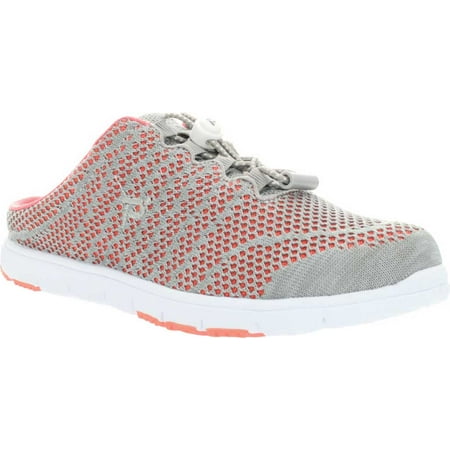 Women s Propet TravelWalker Evo Slide Backless Sneaker Coral/Grey