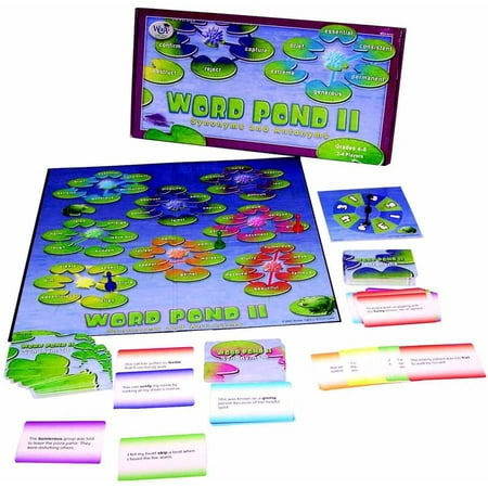 WCA Game Word Pond II Synonyms and Antonyms, Grades 4 to 6
