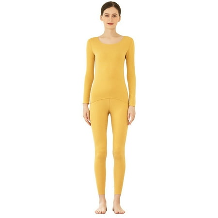 Monfince Women Thermal Underwear Set Lightweight Fleece Lined Warm O-Neck Soft Seamless Slim Long Suit For Autumn Winter
Monfince Women Thermal Underwear Set Lightweight Fleece Lined Warm O-Neck Soft Seamless Slim Long Suit For Autumn Winter