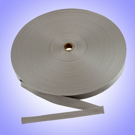 1 - DuraGrip® Brand Lightweight Polypropylene Webbing - Dark Gray