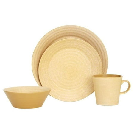 Baum ORL16T Desert Yellow Dinnerware Set Tan - 16 Piece