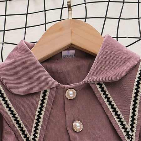 Cathalem Girls Long Sleeve Dresses Toddler Girls Winter Long Sleeve Fashion Dress Princess Dress For Kids Clothes Straight Dress Dress Purple 2-3 Years
Cathalem Girls Long Sleeve Dresses Toddler Girls Winter Long Sleeve Fashion Dress Princess Dress For Kids Clothes Straight Dress Dress Purple 2-3 Years