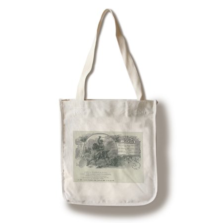 General Philip Sheridan Brand Cigar Box Label (100% Cotton Tote Bag - Reusable)