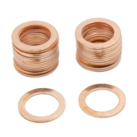 14mm Inner Dia Copper Washers Flat Car Metric Sealing Gaskets Rings 30pcs
14mm Inner Dia Copper Washers Flat Car Metric Sealing Gaskets Rings 30pcs