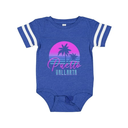 Inktastic Retro 80s Puerto Vallarta Gift Baby Boy or Baby Girl Bodysuit