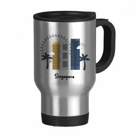 Singapore Flyer and Buildings Travel Mug Flip Lid Stainless Steel Cup Car Tumbler Thermos
Singapore Flyer and Buildings Travel Mug Flip Lid Stainless Steel Cup Car Tumbler Thermos