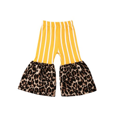 Suefunskry Baby Girl Leopard Flare Long Pants Stripe Bell Bottom Trousers Leggings
Suefunskry Baby Girl Leopard Flare Long Pants Stripe Bell Bottom Trousers Leggings