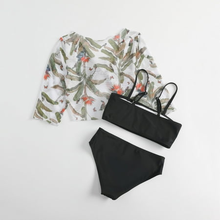 Gubotare Toddler Baby Girl s 3 Piece Swimsuits Prints Bikini Bathing Suit Briefs Girls Bikini Beach Kid Bathing Suits Two Piece Black 10-12 Years
Gubotare Toddler Baby Girl s 3 Piece Swimsuits Prints Bikini Bathing Suit Briefs Girls Bikini Beach Kid Bathing Suits Two Piece Black 10-12 Years