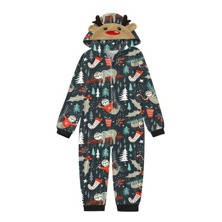 Xutthjh Family Christmas Pajamas 2022 Classic Printed Hooded Jumpsuit Holiday Outfit Kids
Xutthjh Family Christmas Pajamas 2022 Classic Printed Hooded Jumpsuit Holiday Outfit Kids