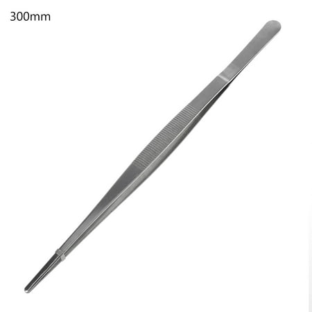 RABBITH Toothed Tweezers Barbecue Stainless Steel Long Food Tongs Straight Home Medical
RABBITH Toothed Tweezers Barbecue Stainless Steel Long Food Tongs Straight Home Medical