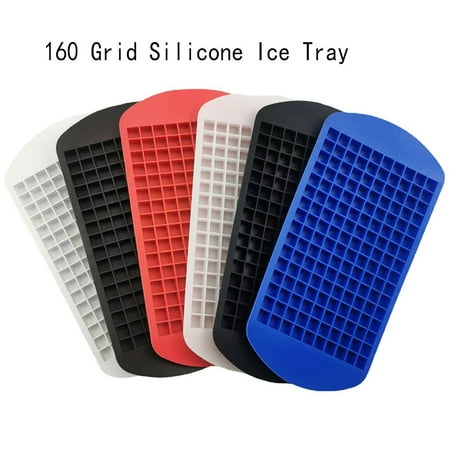 160 Grids Silicone Ice Cubes Frozen Mini Food Grade Ice Tray Fruit Maker Bar