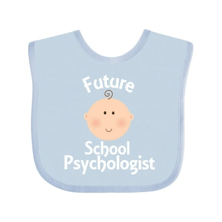 Inktastic Future School Psychologist Occupation Gift Baby Boy or Baby Girl Bib