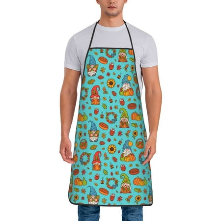 Zeuib fall cute gnome Pumpkin Print Unisex Waterproof Aprons Cooking Aprons for Kitchen Gardening and Salon Water & Oil Resistant
Zeuib fall cute gnome Pumpkin Print Unisex Waterproof Aprons Cooking Aprons for Kitchen Gardening and Salon Water & Oil Resistant
