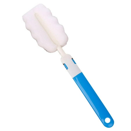 

Detachable Hanging Dishwashing Brush with Long Handle Soft Sponge Groove Gap Cleaning Cloth Plastic Cleaning Brush for Cleaning Sink Ceramic Tile Dishes Cup