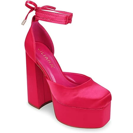 LILIANA SUEDE SIMONE-1 HIGH PLATFORM & CHUNKY HEEL CLOSED TOE PUMP
LILIANA SUEDE SIMONE-1 HIGH PLATFORM & CHUNKY HEEL CLOSED TOE PUMP