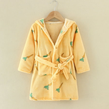 Herrnalise Toddler Baby Boys Girls Hooded Thick Warm Flannel Bathrobe Night-robe Pajamas Clothes for Boys under $10
Herrnalise Toddler Baby Boys Girls Hooded Thick Warm Flannel Bathrobe Night-robe Pajamas Clothes for Boys under $10