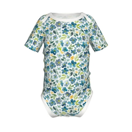 Adobk Floral In Blue Print Baby Climbing Clothes Jumpsuit Rompers Classic Rompers Child Short sleeve Bodysuits-9M
Adobk Floral In Blue Print Baby Climbing Clothes Jumpsuit Rompers Classic Rompers Child Short sleeve Bodysuits-9M