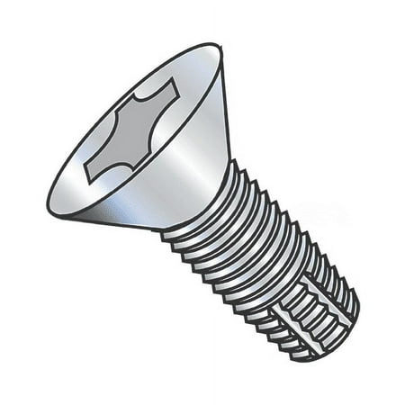 Thread Cutting Screw - Type F - Phillips Drive Flat Head - Zinc Plated Steel - 12-24 Thread - 1-1/4 Long
Thread Cutting Screw - Type F - Phillips Drive Flat Head - Zinc Plated Steel - 12-24 Thread - 1-1/4 Long