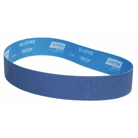 Norton Abrasives Sanding Belt 2 Wx36 L ZA 120GR PK10 78072761959