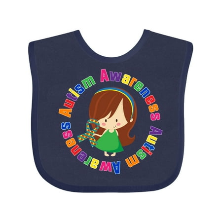 Inktastic Autism Awareness Girl Gift Baby Girl Bib