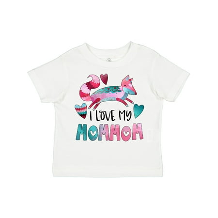 Inktastic I Love My MomMom Pink and Blue Fox with Hearts Gift Toddler Boy or Toddler Girl T-Shirt
Inktastic I Love My MomMom Pink and Blue Fox with Hearts Gift Toddler Boy or Toddler Girl T-Shirt