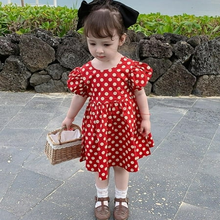 Children Clothes Summer Kid Girls Dress Retro Backless Dress Red Polka Dot Fashion Trend Skirt Princess Wind Wave Dot Skirt
Children Clothes Summer Kid Girls Dress Retro Backless Dress Red Polka Dot Fashion Trend Skirt Princess Wind Wave Dot Skirt