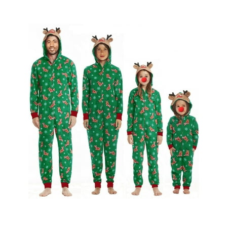 Inevnen Christmas Family Matching Pajamas Onesies Hooded Zipper Jumpsuit Elk Antler Romper PJ s
Inevnen Christmas Family Matching Pajamas Onesies Hooded Zipper Jumpsuit Elk Antler Romper PJ s