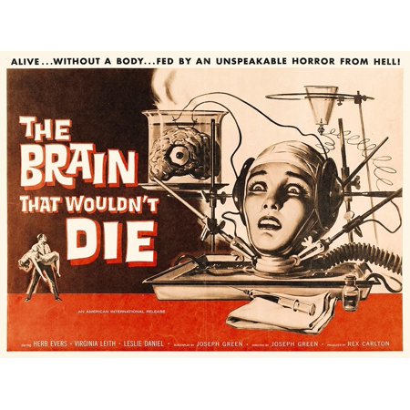 The Brain That Wouldnt Die Poster Print by Hollywood Photo Archive Hollywood Photo Archive
