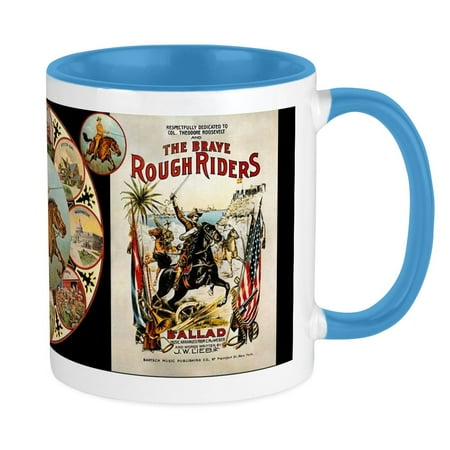 CafePress - Rough Riders Mug - Ceramic Coffee Tea Novelty Mug Cup 11 oz