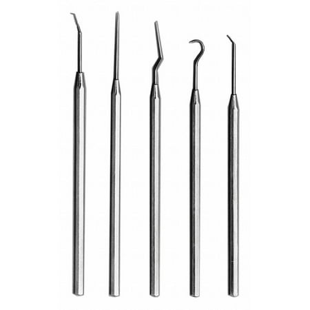 Ullman Pick And Hook Set Steel 5-9/16in.L 5 pcs MP-6