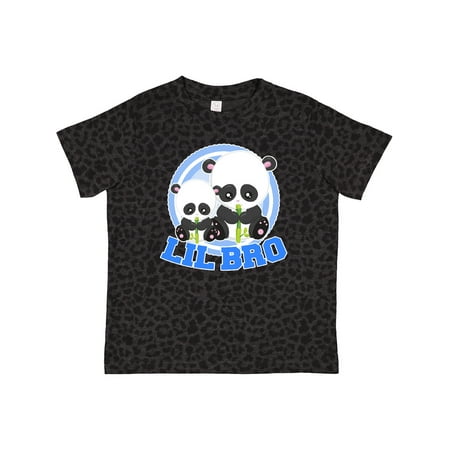 Inktastic Lil Bro Panda Gift Toddler Boy or Toddler Girl T-Shirt