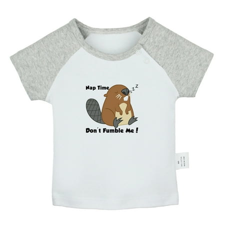 Nap Time Don t Fumble Me Funny T shirt For Baby Newborn Babies Animal Beaver T-shirts Infant Tops 0-24M Kids Graphic Tees Clothing (Short Gray Raglan T-shirt 0-6 Months)
Nap Time Don t Fumble Me Funny T shirt For Baby Newborn Babies Animal Beaver T-shirts Infant Tops 0-24M Kids Graphic Tees Clothing (Short Gray Raglan T-shirt 0-6 Months)