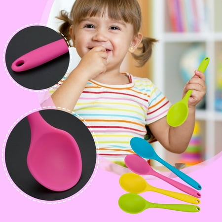 YZHM 4Pc Children S Silicone Spoon Baby Silicone Spoon Maternal and Infant Food Supplement Spoon Big Deal Y
YZHM 4Pc Children S Silicone Spoon Baby Silicone Spoon Maternal and Infant Food Supplement Spoon Big Deal Y