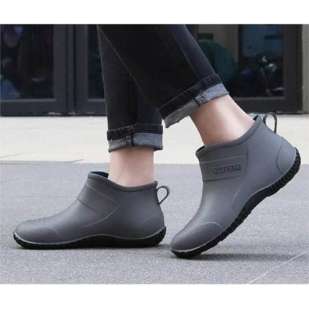 Men Rain Shoes Rubber For Women Work Boots Outdoor Wear-Resistant Water Boots Safety Thick Soles Anti Slip Shoes
Men Rain Shoes Rubber For Women Work Boots Outdoor Wear-Resistant Water Boots Safety Thick Soles Anti Slip Shoes